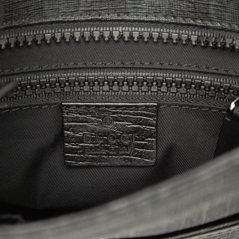 Flat Messenger Bag GG Coated Canvas Small