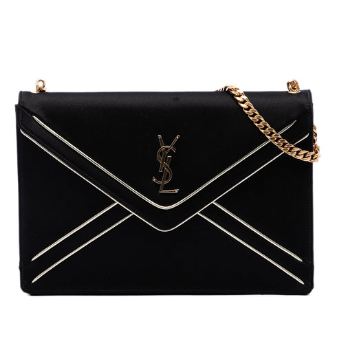 Classic Monogram Wallet on Chain Leather