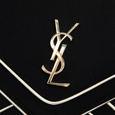 Classic Monogram Wallet on Chain Leather