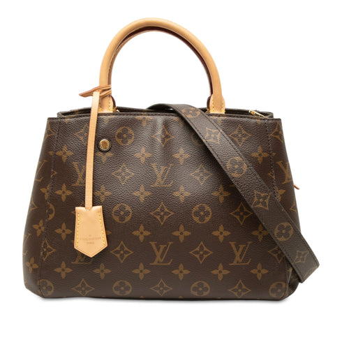 Montaigne Handbag Monogram Canvas BB