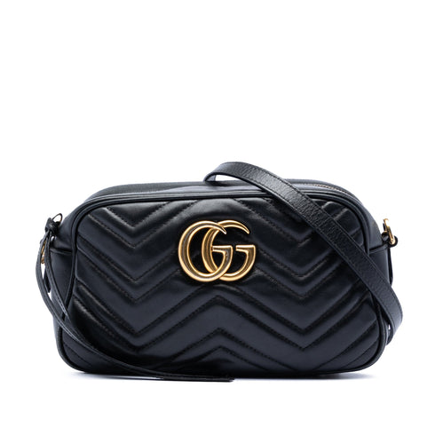 GG Marmont Shoulder Bag Matelasse Leather Small