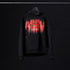 0874. Tech-Terry™ Zip Pocket Hoodie - Black "Target Acquired"