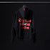 0874. Tech-Terry™ Zip Pocket Hoodie - Black "Target Acquired"
