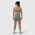 W039. LYCRA® Hybrid Sports Bra - Sage