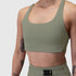 W039. LYCRA® Hybrid Sports Bra - Sage