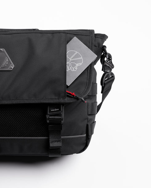 1179. Ballistic-Weave™ Shoulder Bag - Black