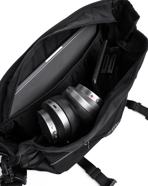 1179. Ballistic-Weave™ Shoulder Bag - Black