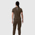 W017. Laser-Vent™ Established Tee - Dark Earth