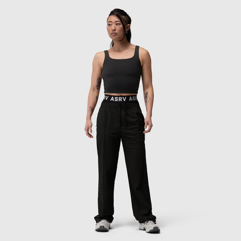 W022. LYCRA® 2-in-1 Tank Top - Black