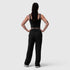 W036. Ripstop Relaxed Track Pant - Black