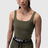 W022. LYCRA® 2-in-1 Tank Top - Olive