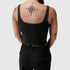 W022. LYCRA® 2-in-1 Tank Top - Black
