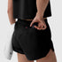 W037. Tetra-Lite® Linerless Short - Black