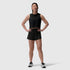 W026. Aerotex™ Side Split Run Short - Black