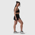 W026. Aerotex™ Side Split Run Short - Black