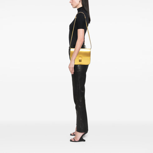 Classic Box Bag Grainy Leather Medium
