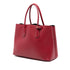 Cuir Double Tote Saffiano Leather Medium