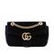 GG Marmont Flap Bag Matelasse Velvet Small