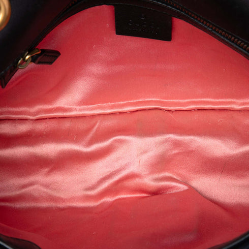 GG Marmont Flap Bag Matelasse Velvet Small