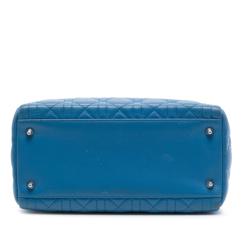 Lady Dior Bag Cannage Quilt Lambskin Medium