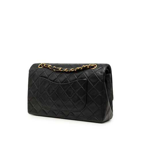 Vintage Classic Double Flap Bag Quilted Lambskin Medium