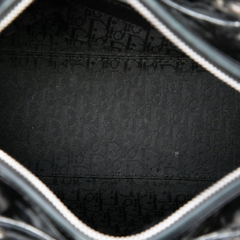 Lady Dior Bag Cannage Quilt Patent Medium
