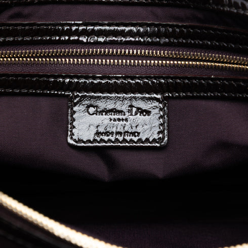 Soft Chain Tote Cannage Quilt Patent Large
