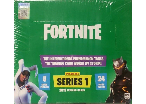 2019 Panini Fortnite Series 1 Hobby Box Clear Shrink Wrap