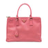 Double Zip Lux Tote Saffiano Leather Medium
