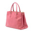 Double Zip Lux Tote Saffiano Leather Medium