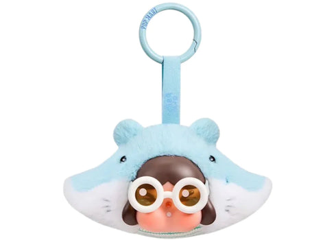 Pop Mart CRYBABY Cry Me An Ocean Series The Manta Ray Vinyl Plush Pendant