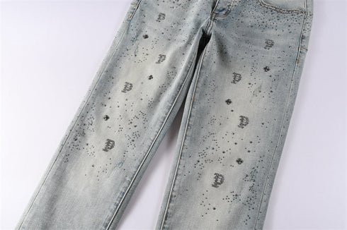 PURPLE Fashion Jeans 9127