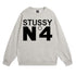 Stussy Sweatshirts Crew Neck Fleece Sweater