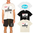 Rhude T-shirts Pentium Horse Printing Cotton Casual Short Sleeve Men and Women