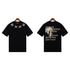 Palm Angels T-shirt Letter Painted Coconut Tree Print Short Sleeve T-shirt