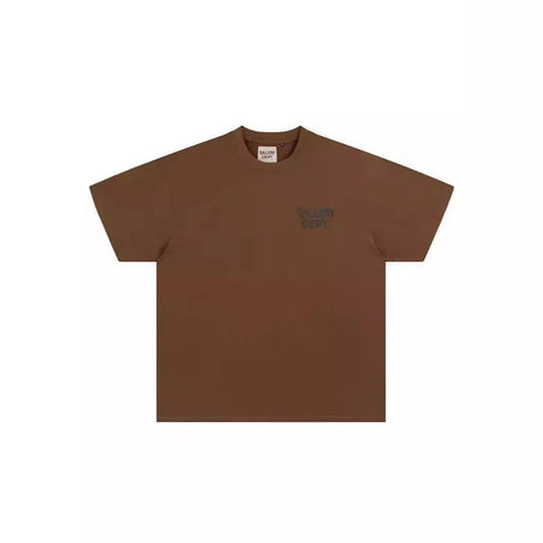 Mens T-shirts GALLERY DEPT printed round neck short-sleeved T-shirt pure cotton