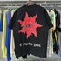 Godspeed T-shirts Street View Rose Print Cotton Casual Short Sleeve Men and Women