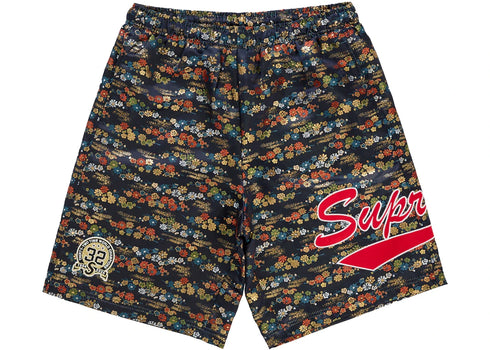 Supreme Floral Jacquard Short Navy
