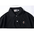 Bathing Ape T-Shirt Solid Color Casual Embroidered Short-Sleeved Polo Shirt