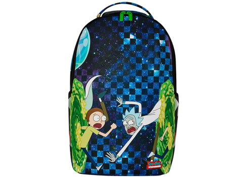 Sprayground Rick and Morty Portal Jumping Backpack Multicolor