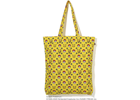 BAPE x Pokemon Tote Bag Yellow