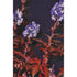 Women's Dries van Noten Floral Print Midi Skirt in Black Viscose