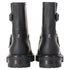 Women's Jimmy Choo Youth II Buckled Ankle Boots in Black Calf Leather
