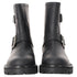 Women's Jimmy Choo Youth II Buckled Ankle Boots in Black Calf Leather