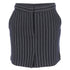 Women's Max Mara Kirsch Pinstripe Mini Skirt in Navy Blue Cotton