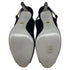 Women's Sergio Rossi Slingback Sandals Heels in Black Suede