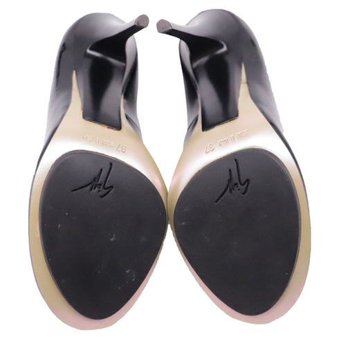 Women's Giuseppe Zanotti Platform Pumps in Black Patent Leather