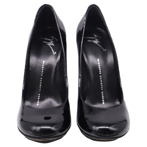 Women's Giuseppe Zanotti Platform Pumps in Black Patent Leather