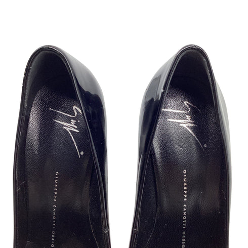 Women's Giuseppe Zanotti Platform Pumps in Black Patent Leather