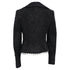 Women's Alexander Wang Single-Breasted Tweed Blazer in Black Cotton